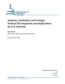 Armenia, Azerbaijan, and Georgia: Political