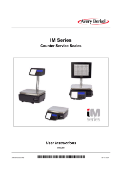 IM Series User Guide