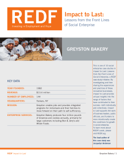 Impact to Last: Greyston Bakery