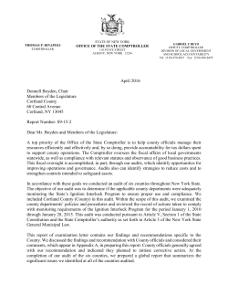 Ignition Interlock Program Monitoring