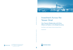 Investment Across the Taiwan Strait