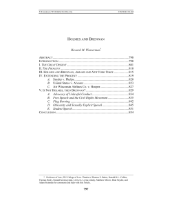 Holmes and Brennan - The University of Alabama | School of Law