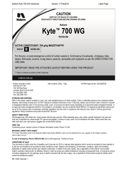 Kyte™ 700 WG