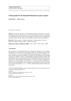 Critical points for the Hausdorff dimension of pairs of pants