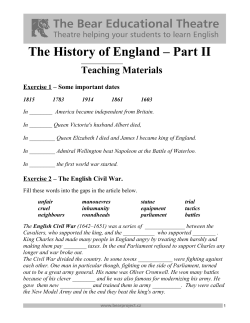 The History of England