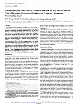 Mitosis-promoting Factor Activity of Inducer