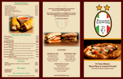 MENU - pdf - Pizzeria Valdiano