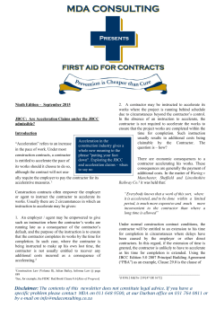 September 2015 - MDA Consulting