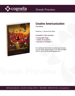 Creative Americanization