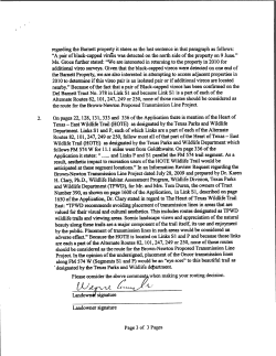 regarding the Barnett property it states as the last sentence in that