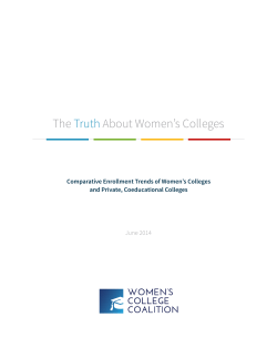 The Truth About Women`s Colleges