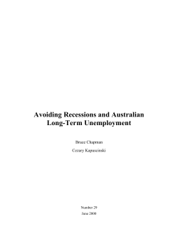 Avoiding Recessions and Australian Long
