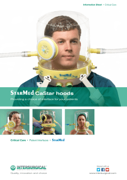 StarMed CaStar hoods overview brochure