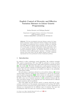 Explicit Control of Diversity and Effective Variation Distance in