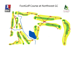 northwest footgolf course layout