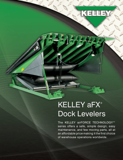 KELLEY aFX&reg; Dock Levelers