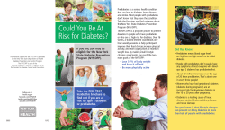 Could You Be At Risk for Diabetes?