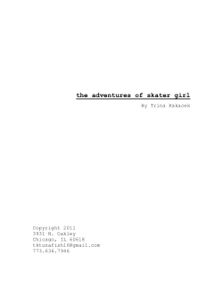 the adventures of skater girl by Trina Kakacek