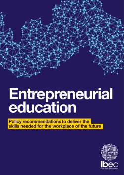 Entrepreneurial Education