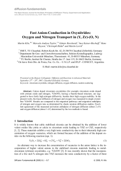Fast Anion-Conduction in Oxynitrides: Oxygen and Nitrogen