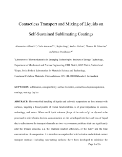 Contactless Transport and Mixing of Liquids on Self
