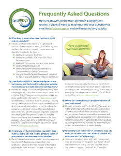 Frequently Asked Questions