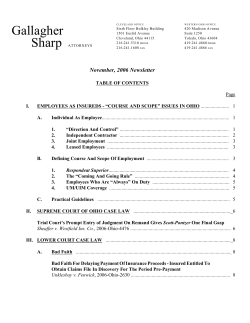 Employees as Insureds