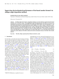 Improving electrochemical performance of tin