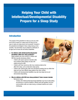 Helping Your Child with Intellectual/Developmental Disability