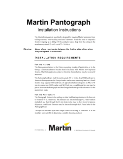 Martin Pantograph - Martin Professional