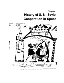 History of U. S.- Soviet Cooperation in Space