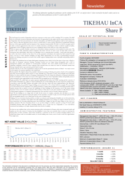 Tikehau InCA September 2014