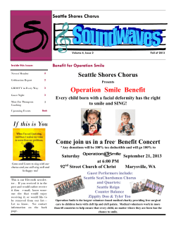Operation Smile Benefit