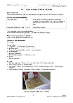 KS2 Circus Activity: Coastal Crumble
