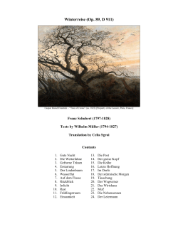Winterreise - GOpera.com