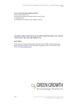 paper - Green Growth Knowledge Platform