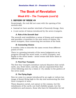 Revelation Week 10 - Merciful Redeemer Parish