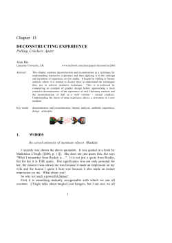 draft chapter