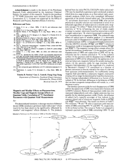 1435 References and Notes Timothy B. Patrick,* Gary L. Cantrell