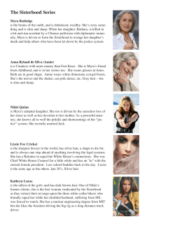 The Sisterhood Series