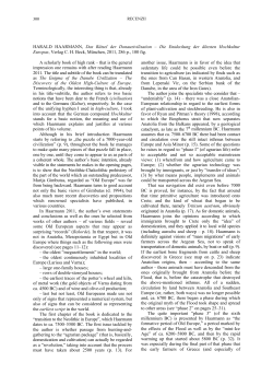 HARALD HAARMANN, Das R&auml;tsel der Donauzivilisation &ndash; Die