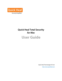 Quick Heal Total Security for Mac