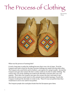 The Process of Clothing - The Manhattan New School Projects Page