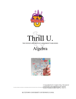 Ride list for CQ - Kutztown University