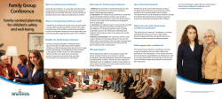 Family Group Conference - Government of New Brunswick