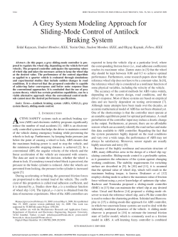 A Grey System Modeling Approach for Sliding