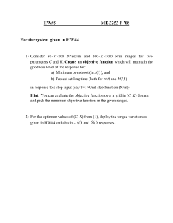 Solution of Homework 5