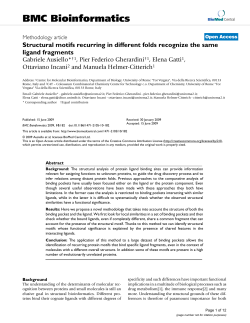 Structural motifs recurring in different folds recognize the same