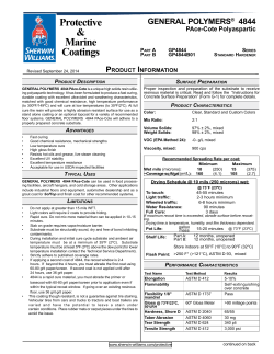 4844 - General Polymers