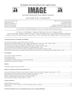 image 38 - International Linear Algebra Society